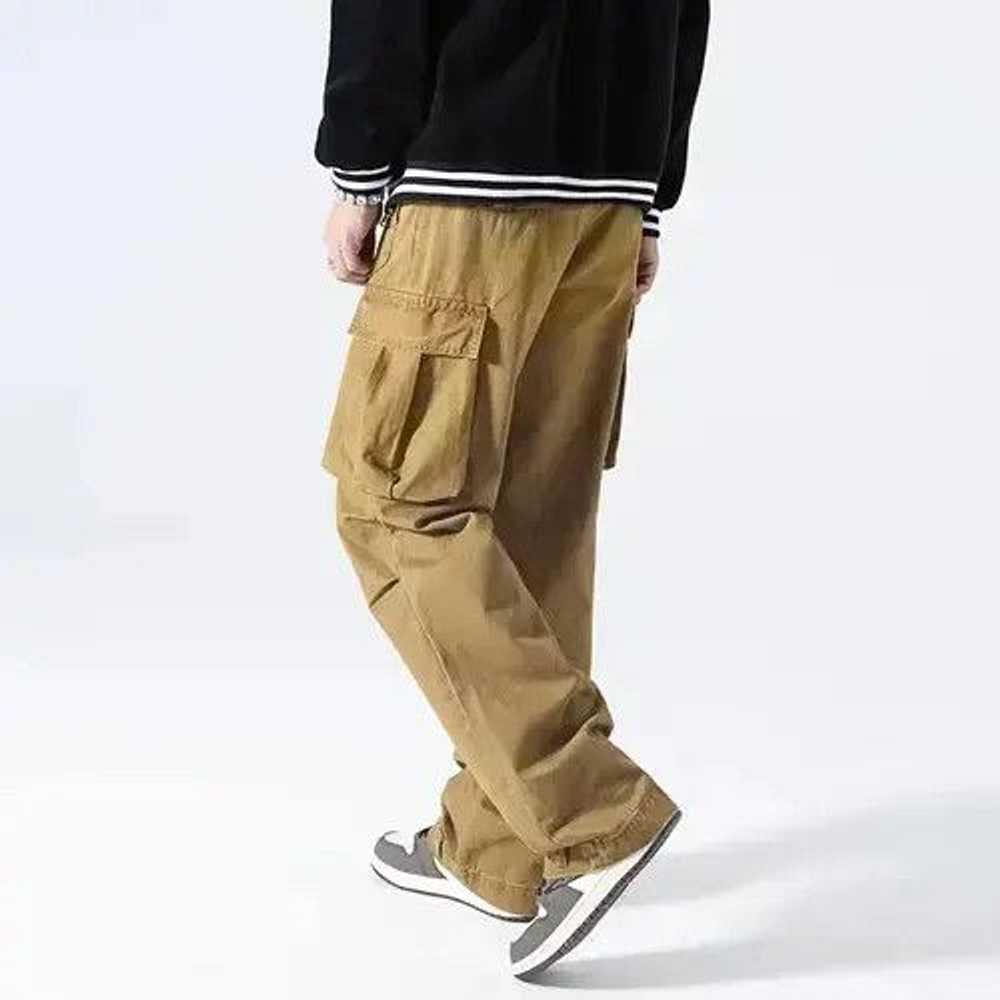 Custom × Streetwear × Vintage fade cargo pants - image 4