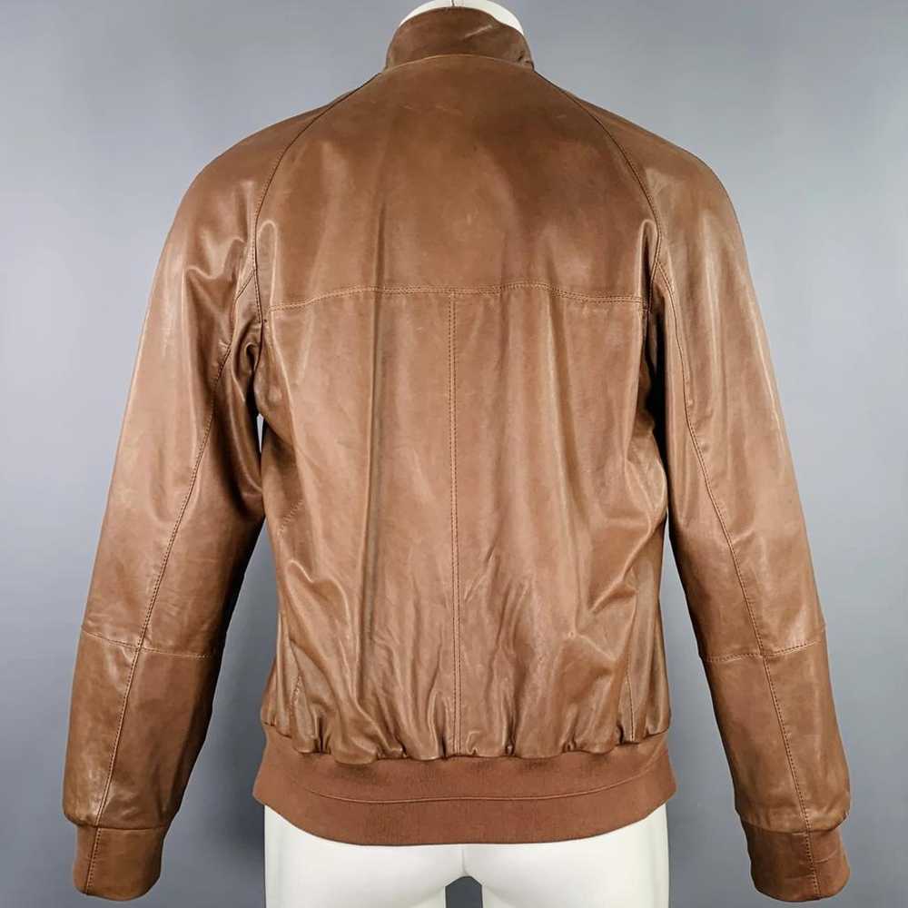 Brunello Cucinelli Leather jacket - image 4