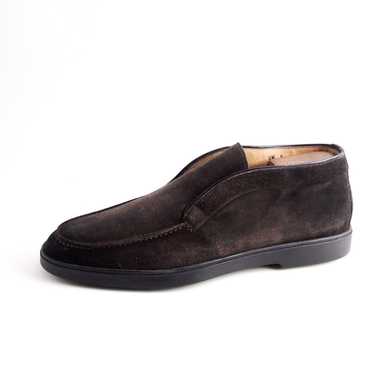 Santoni Santoni High Top Sneakers Slip Ons Brown S