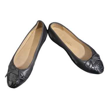 Chanel Cambon leather ballet flats - image 1