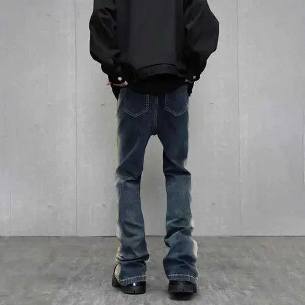 Distressed Denim × Streetwear × Vintage Casual Sl… - image 3