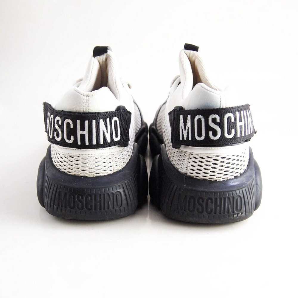 Moschino Moschino Teddy Sneakers White Leather Si… - image 5