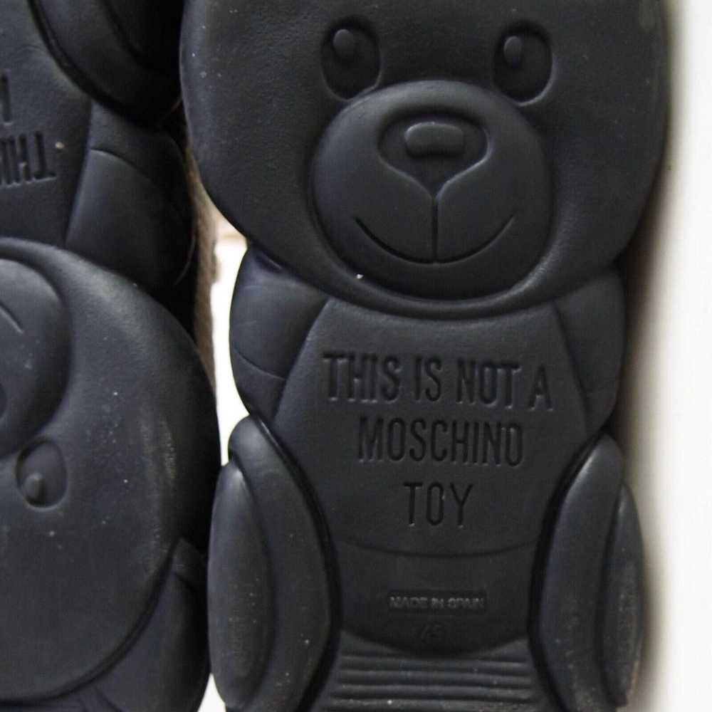 Moschino Moschino Teddy Sneakers White Leather Si… - image 7