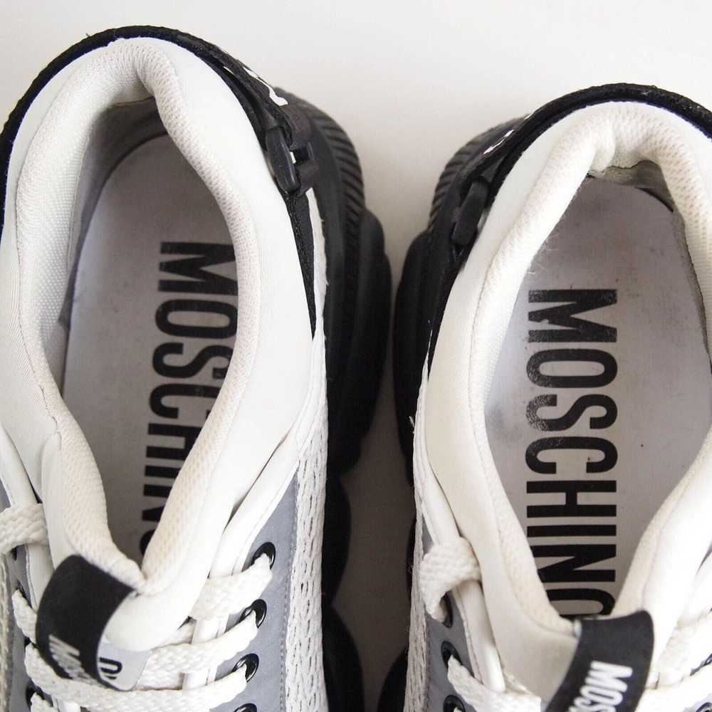 Moschino Moschino Teddy Sneakers White Leather Si… - image 8