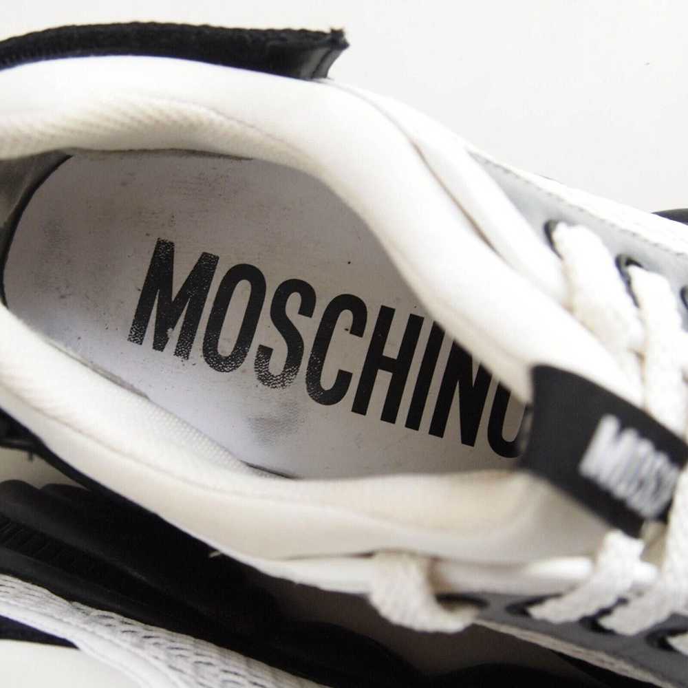 Moschino Moschino Teddy Sneakers White Leather Si… - image 9