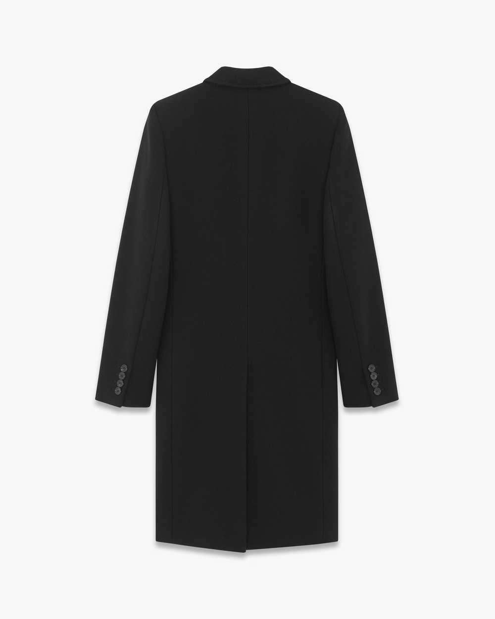 Saint Laurent Paris o1bcso1str1124 Long Coat in B… - image 2