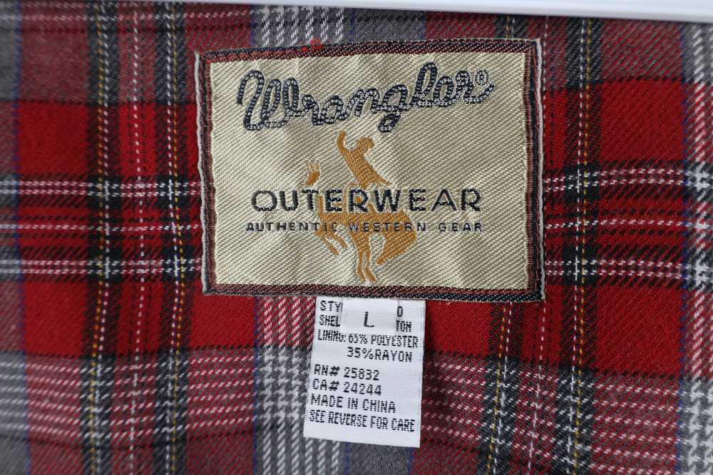 Vintage × Wrangler Vintage 90s Wrangler Collar Fl… - image 7