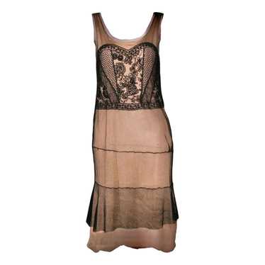 Dior Silk mid-length dress - image 1