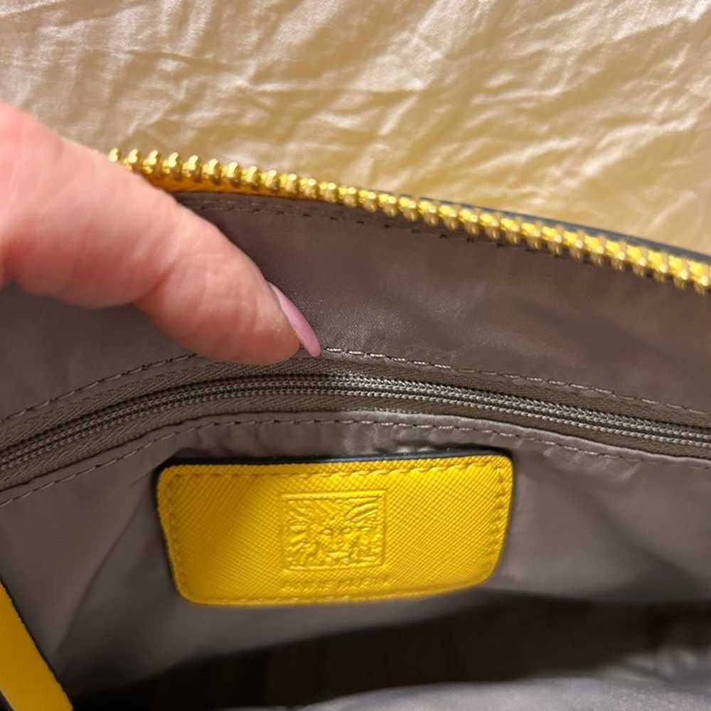 Women’s Purse Or Shoulder Bag ANNE KLEIN Yellow C… - image 5