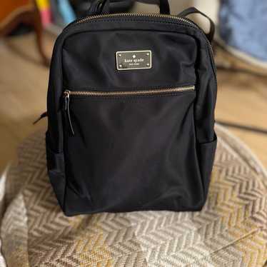 Kate Spade Black Small Backpack