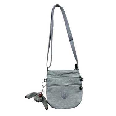 Vintage y2k Kipling crossbody grey bag. Comes wit… - image 1