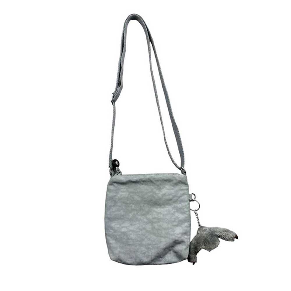 Vintage y2k Kipling crossbody grey bag. Comes wit… - image 2