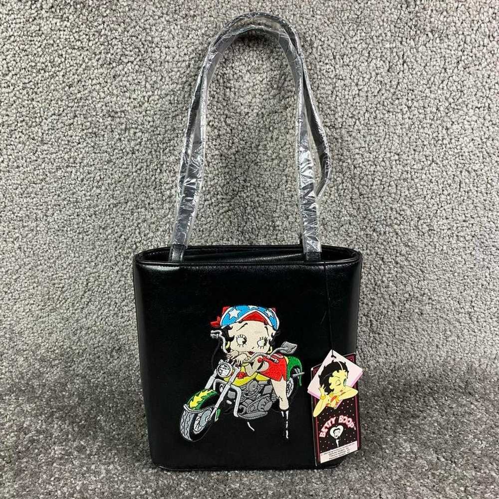 Betty Boop Motorcycle Biker Purse Vintage Y2K 2003 - image 1