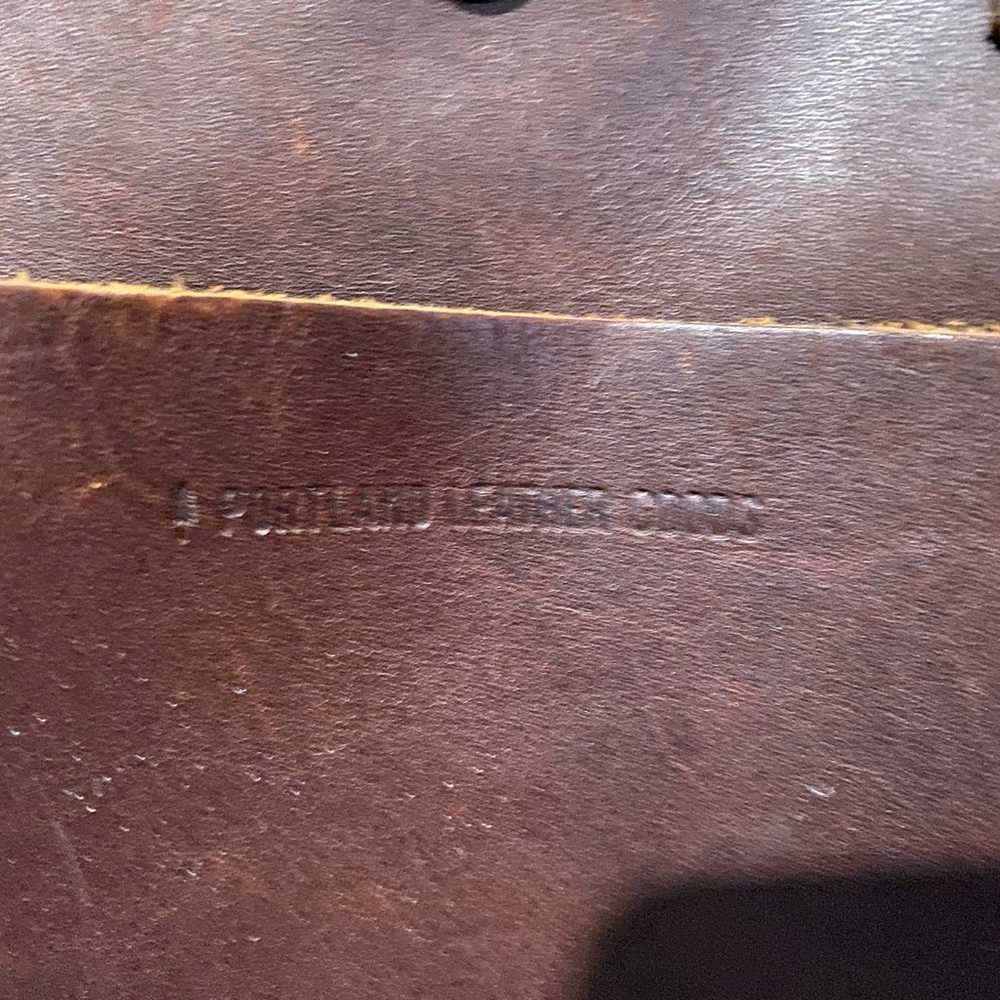 Portland leather goods side bag - image 3