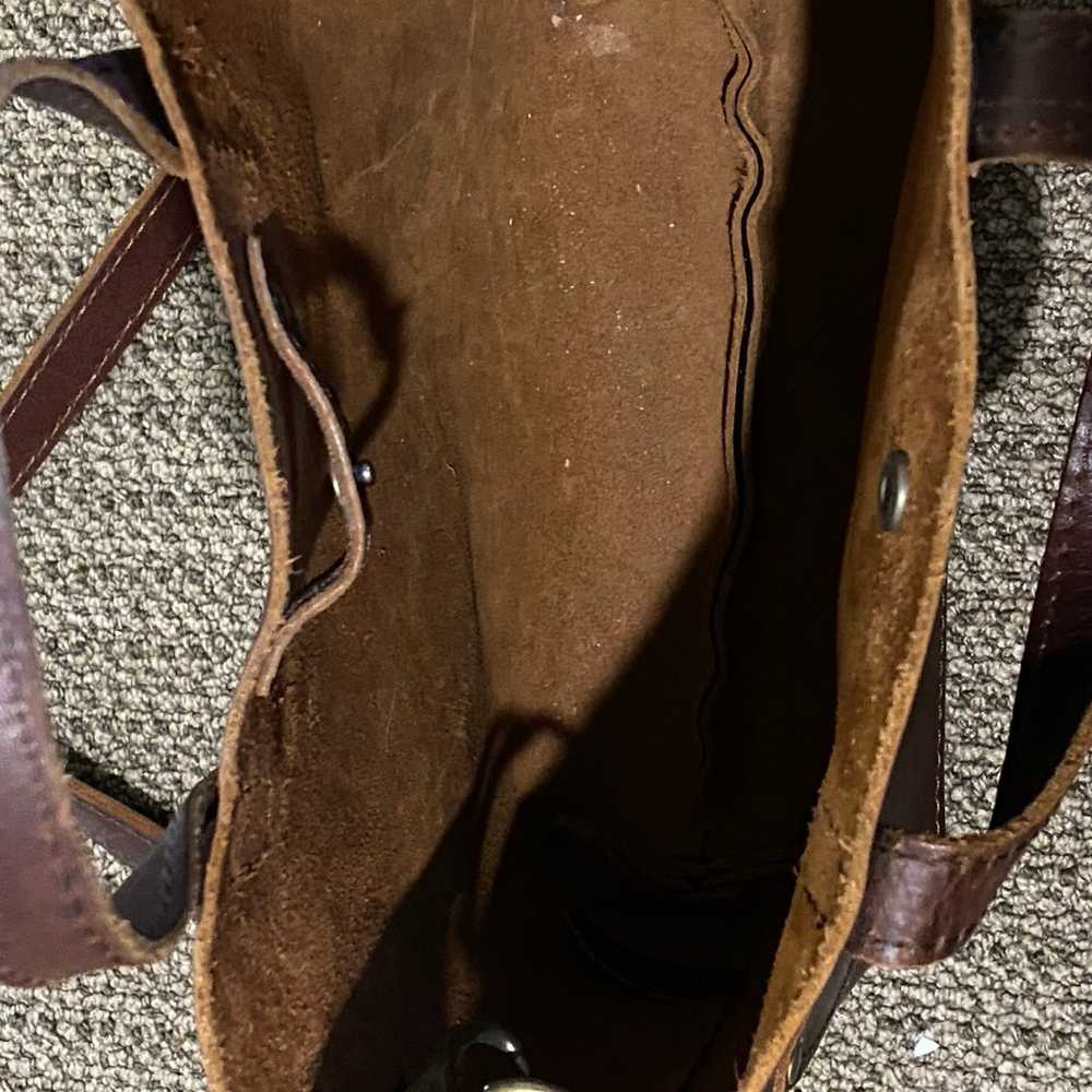 Portland leather goods side bag - image 5