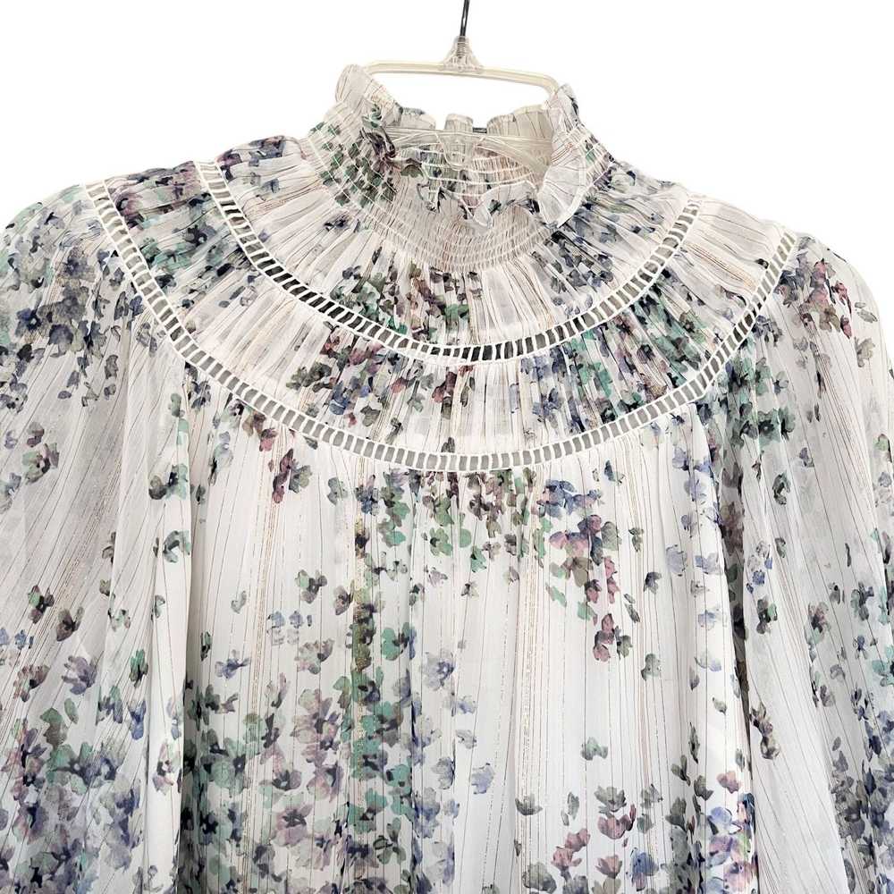 Ted Baker Ted Baker Marrin White Floral Shirred M… - image 4