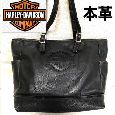 HARLEY-DAVIDSON Leather Shoulder Bag Tote