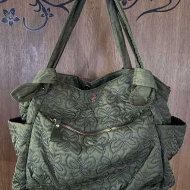 ANNA SUI Olive Green 2-way Bag