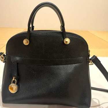 FURLA Piper 2WAY Handbag Black - image 1