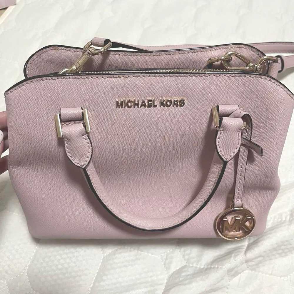 MICHAEL KORS Pink Shoulder Bag - image 1