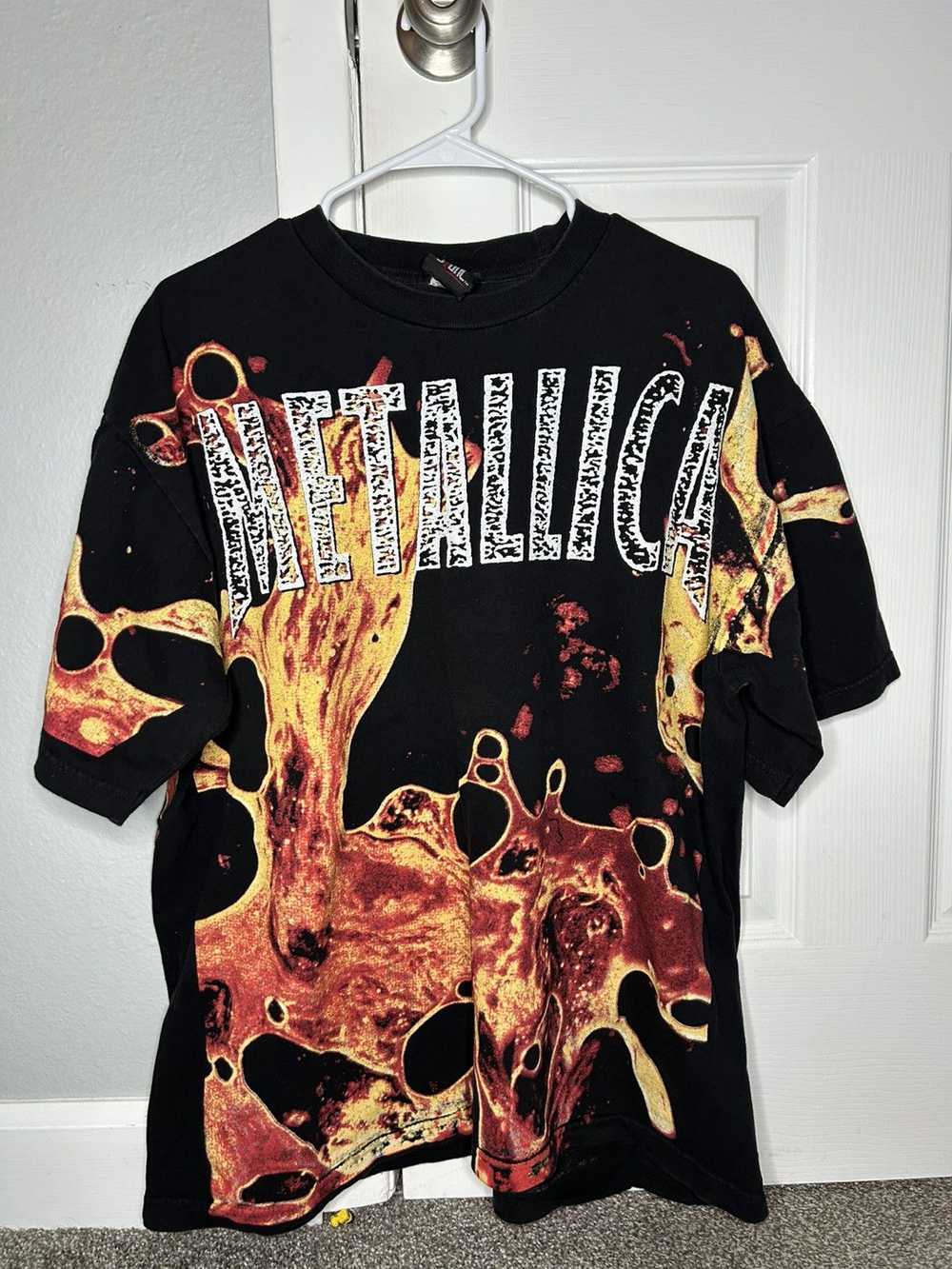 Band Tees × Giant × Vintage 90s Metallica GRAIL T… - image 1