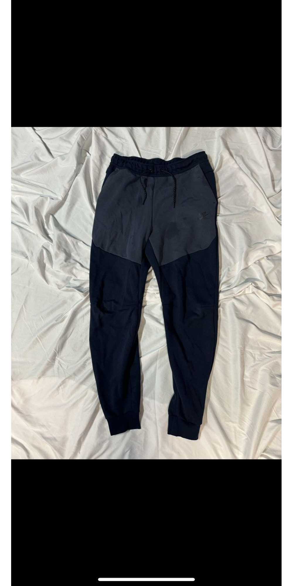 Nike Nike tech fleece sweatpants joggers navy blu… - image 1