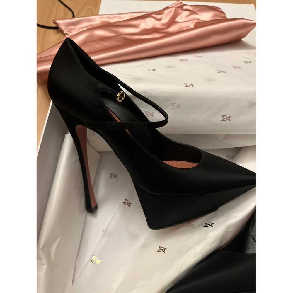 Amina Muaddi Angelica silk heels - image 4