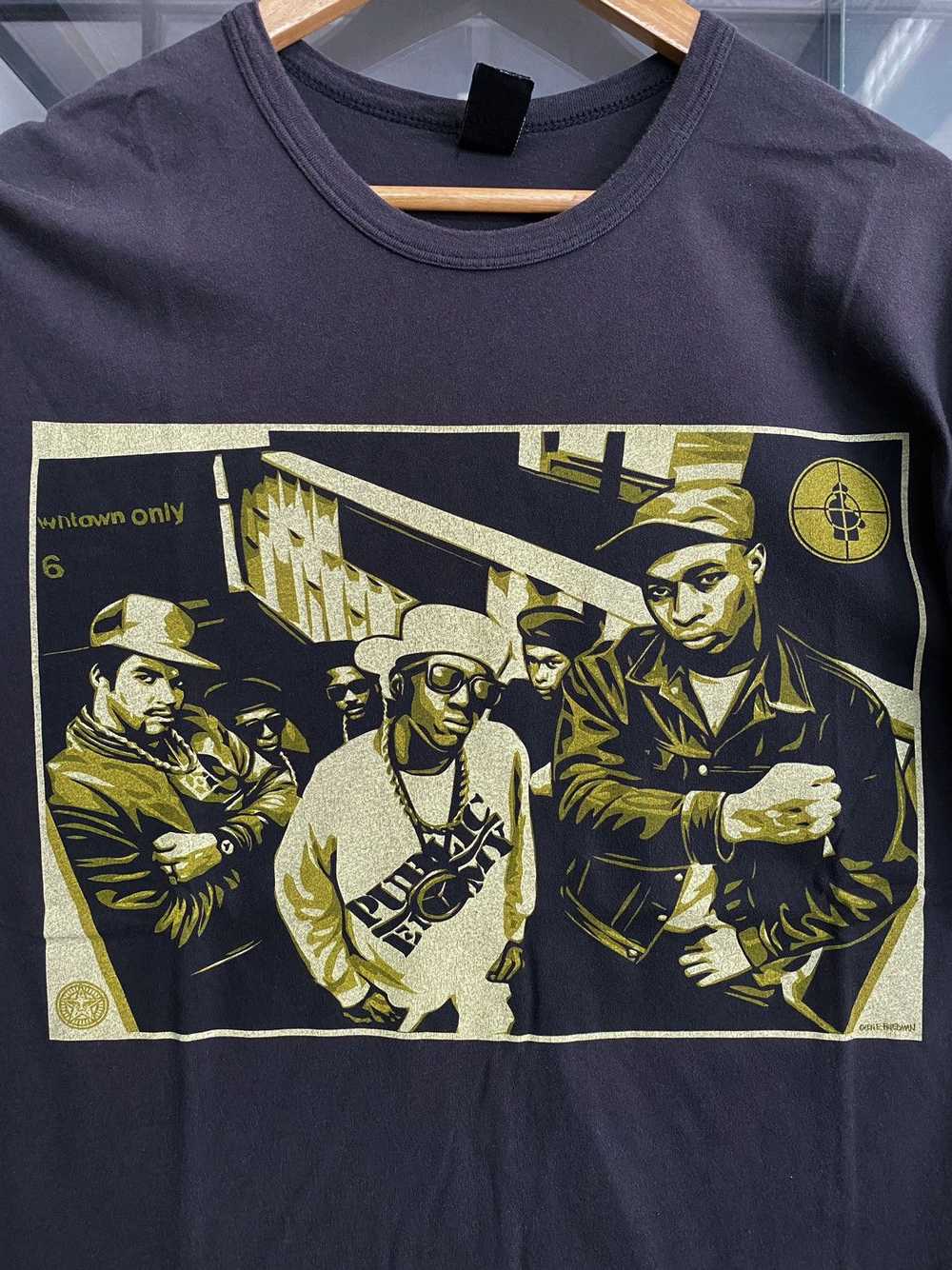 Public Enemy × Rap Tees × Vintage Obey X Public E… - image 4