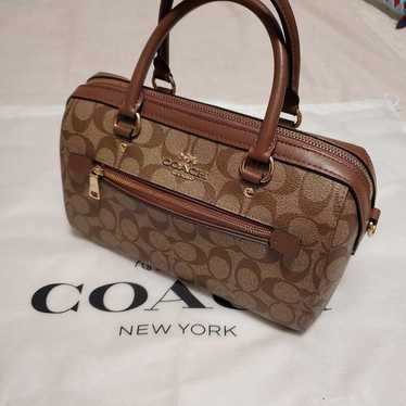 COACH Shoulder Bag Brown with Dust Bag