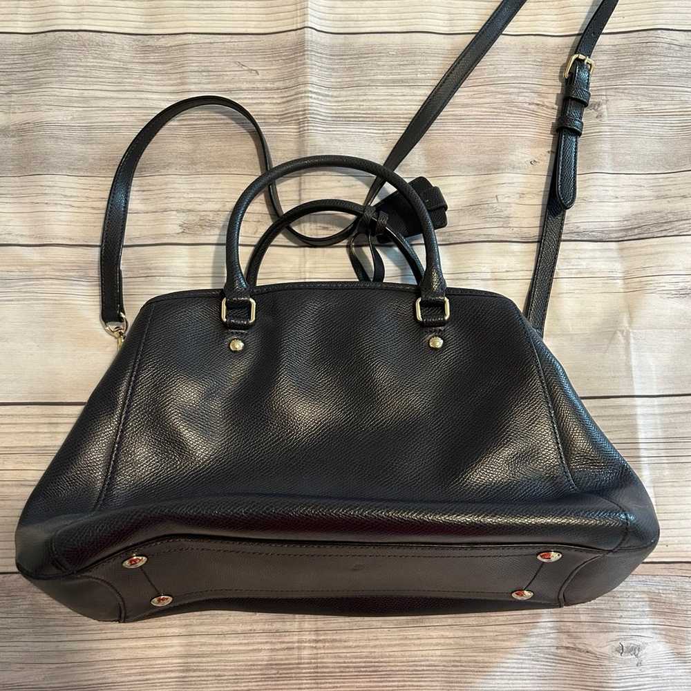 Coach -Leather Small Margot Carryall Satchel Purs… - image 4