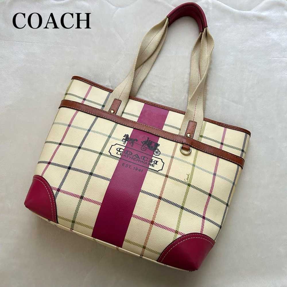 COACH Tote Bag PVC - image 1