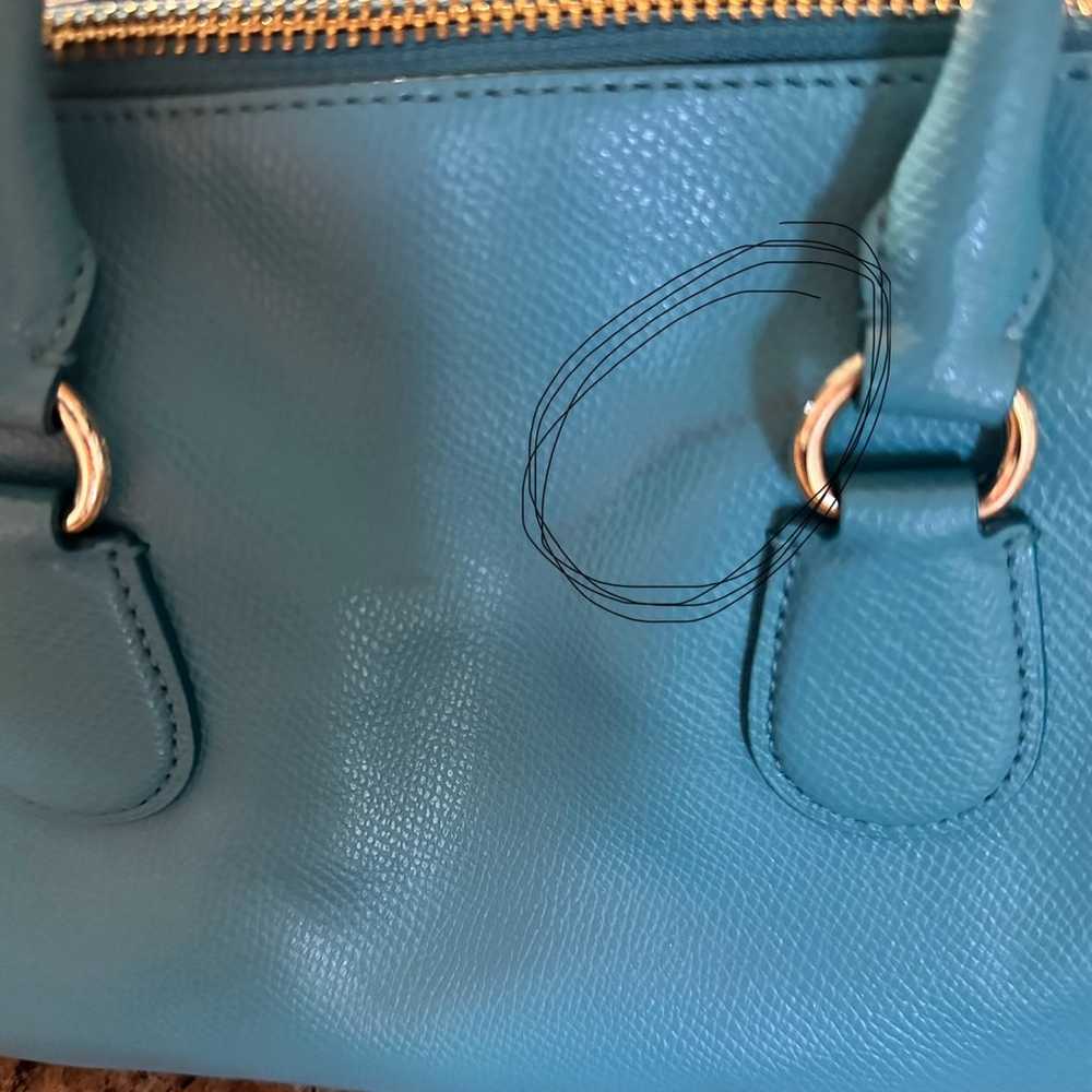 BEAUTIFUL! Coach Mini Bennett Vibrant Blue Satche… - image 10