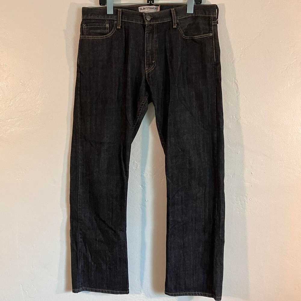 Levi's × Vintage Vintage Y2K Levi’s 514 Black Den… - image 1