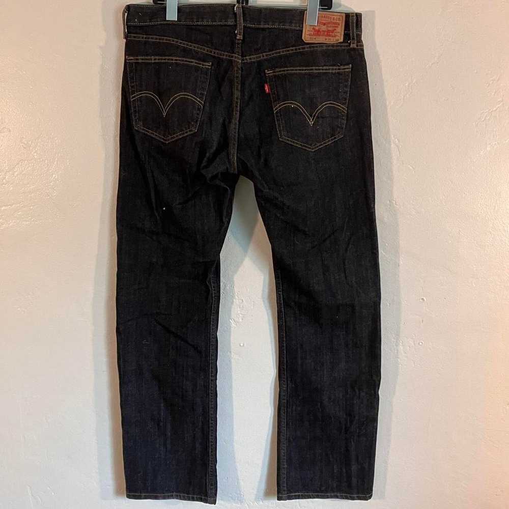 Levi's × Vintage Vintage Y2K Levi’s 514 Black Den… - image 3