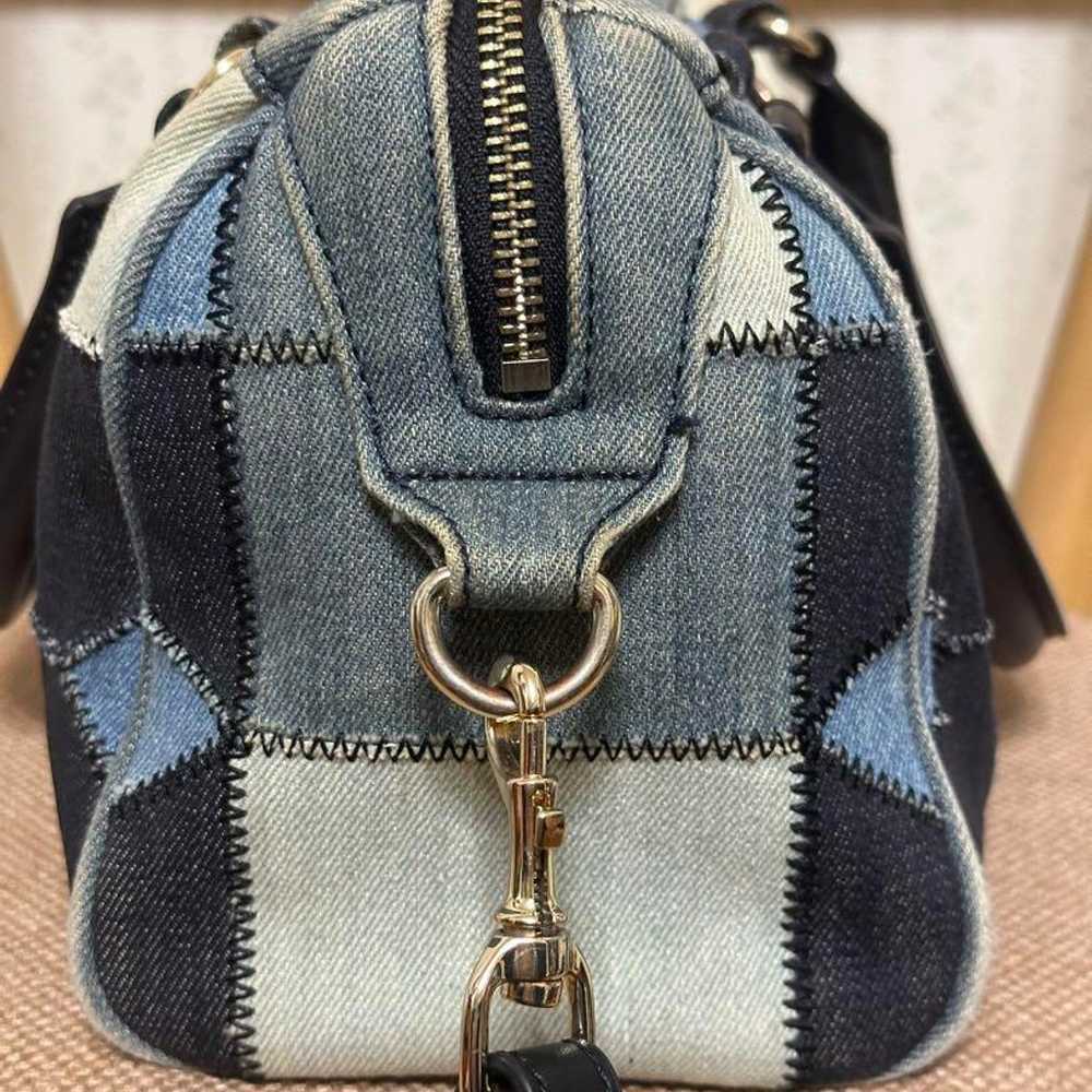 DIESEL Denim Patchwork Shoulder Bag - image 4