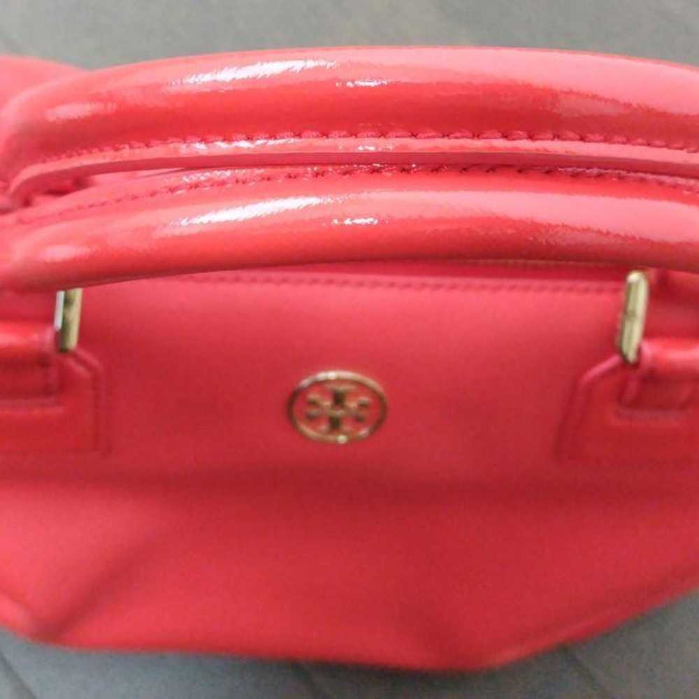 TORY BURCH Mini Boston Bag Red Handbag - image 11