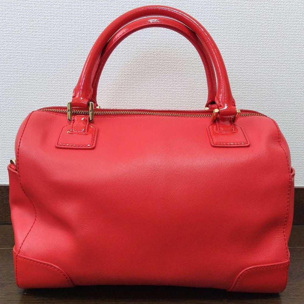 TORY BURCH Mini Boston Bag Red Handbag - image 2