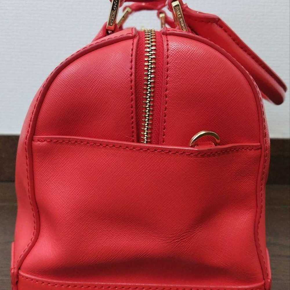 TORY BURCH Mini Boston Bag Red Handbag - image 4