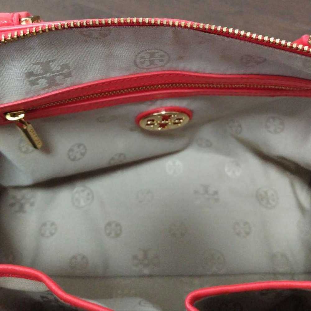 TORY BURCH Mini Boston Bag Red Handbag - image 9