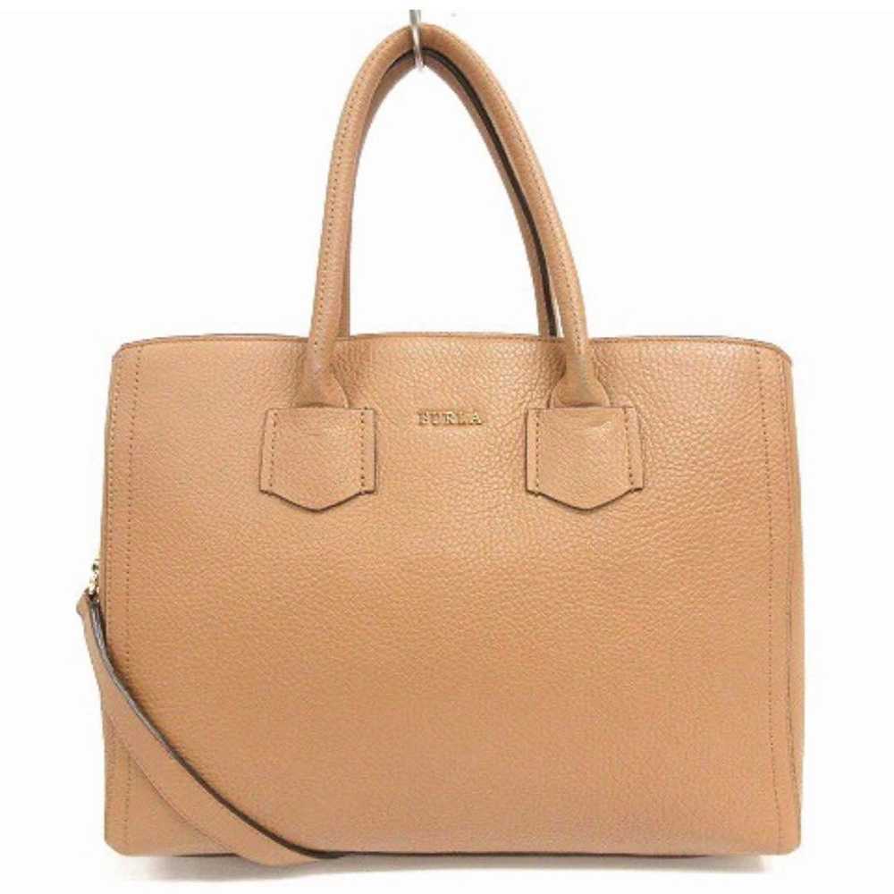 FURLA Alba M Tote Camel - image 1