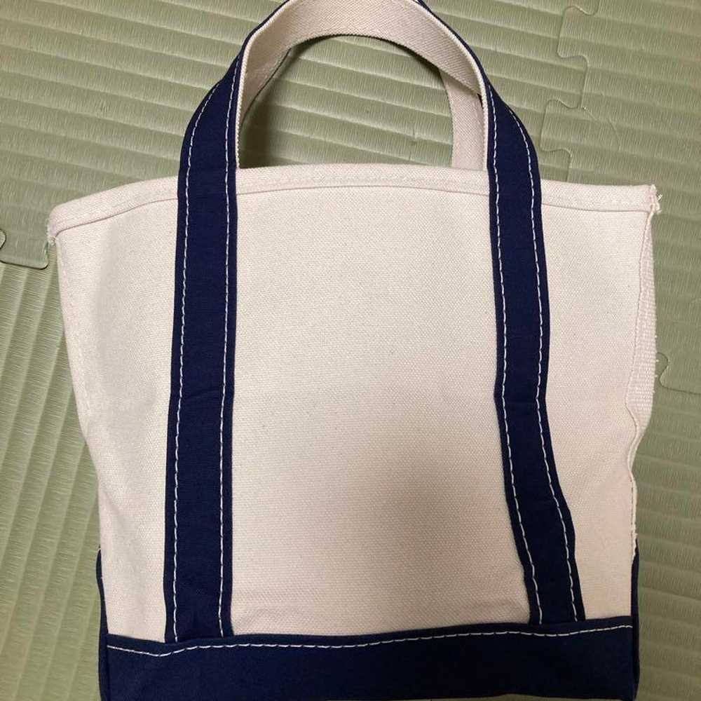 LL Bean Tote Bag Navy - image 1