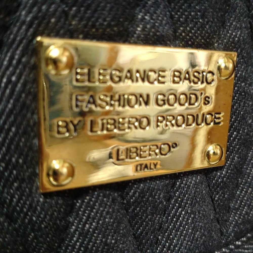 LIBERO ITALY Denim Made in Italy Shoulder Bag wit… - image 9