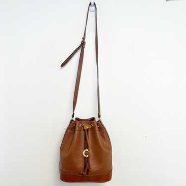 Lorenzo Vintage Bucket Crossbody Leather Bag