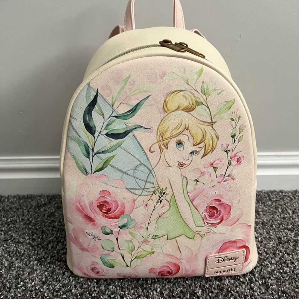 Loungefly Disney Peter Pan Tinker Bell Mushroom Mini Backpack NWT store