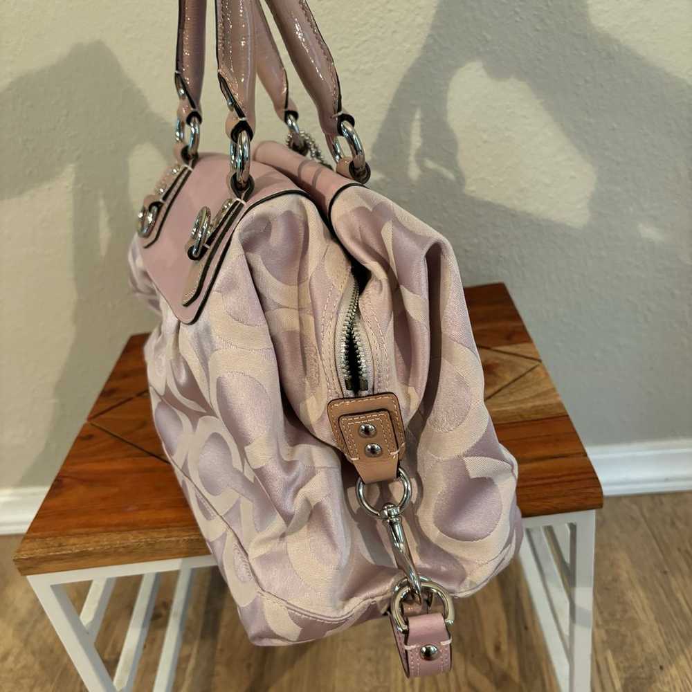 Vintage y2k Coach Pink Madison Sabrina Satchel Ba… - image 4