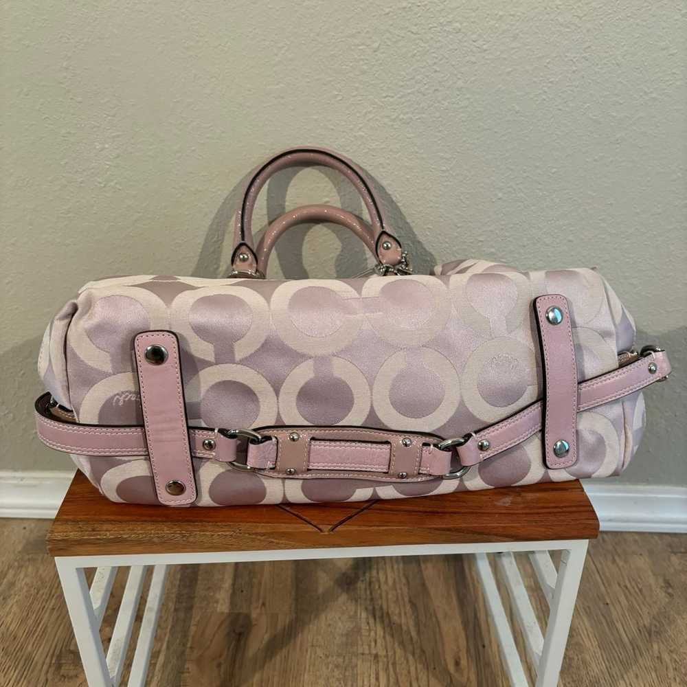 Vintage y2k Coach Pink Madison Sabrina Satchel Ba… - image 6