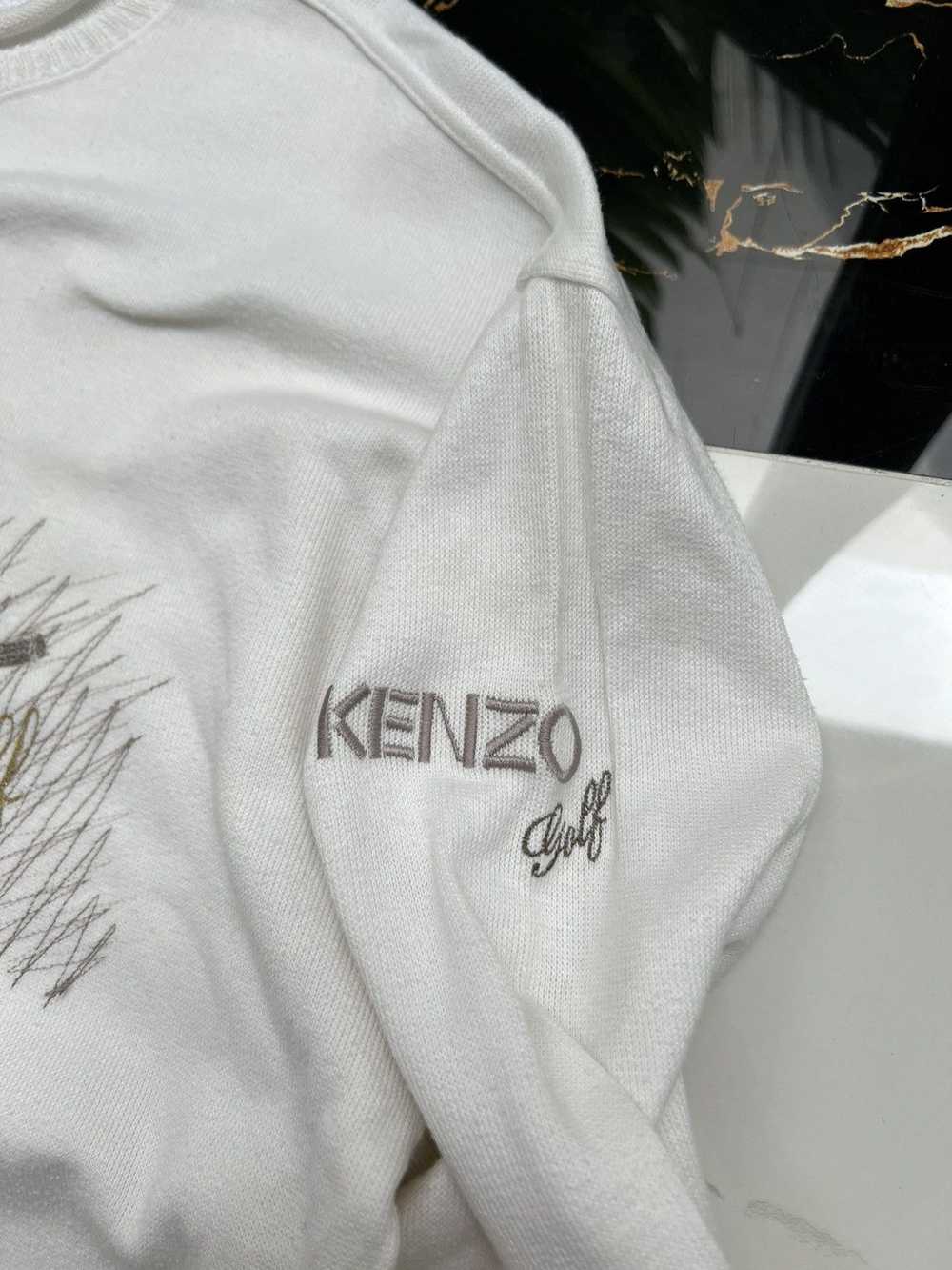 Kenzo × Streetwear × Vintage 90’s KENZO GOLF SWEA… - image 3