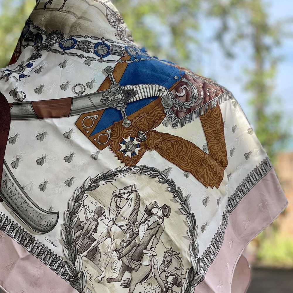 Hermes Hermès Napoleon Silk Scarf - image 2