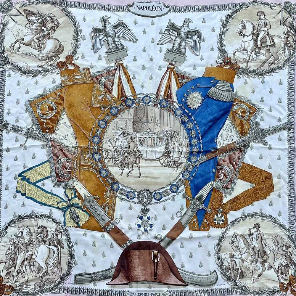 Hermes Hermès Napoleon Silk Scarf - image 4