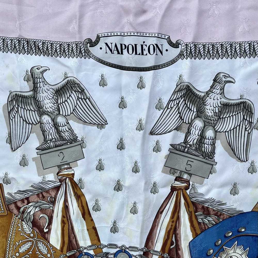 Hermes Hermès Napoleon Silk Scarf - image 7